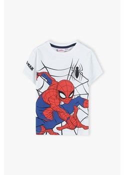 Bawełniana koszulka z krótkim rękawem Spiderman ze sklepu 5.10.15 w kategorii T-shirty chłopięce - zdjęcie 172645216