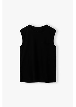 Czarna koszulka na ramiączka - Lincoln&Sharks ze sklepu 5.10.15 w kategorii T-shirty chłopięce - zdjęcie 172645268