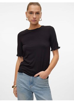 Vero Moda Koszulka &quot;Dalia&quot; w kolorze czarnym ze sklepu Limango Polska w kategorii Bluzki damskie - zdjęcie 172646825