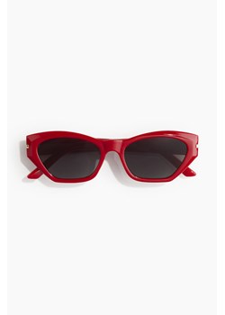 H & M - Okulary przeciwsłoneczne typu „kocie oczy" - Czerwony ze sklepu H&M w kategorii Okulary przeciwsłoneczne damskie - zdjęcie 172647098