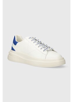 Guess sneakersy skórzane ELBA kolor biały FMPVIB SUE12 ze sklepu ANSWEAR.com w kategorii Trampki męskie - zdjęcie 172649216
