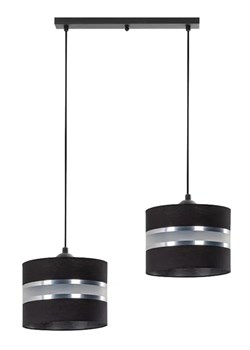 Czarna podwójna lampa wisząca E658-Leons ze sklepu Edinos.pl w kategorii Lampy wiszące - zdjęcie 172649555