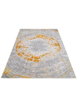 Szary dywan nowoczesny w złoty wzór - Orso 5X ze sklepu Edinos.pl w kategorii Dywany - zdjęcie 172650018