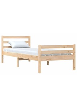 Pojedyncze łóżko z naturalnej sosny 90x200 - Aviles 3X ze sklepu Edinos.pl w kategorii Łóżka i materace - zdjęcie 172650045