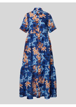 Sukienka lniana z krótką listwą guzikową model ‘Washer!’ ze sklepu Peek&Cloppenburg  w kategorii Sukienki - zdjęcie 172650316