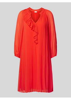 Sukienka o długości do kolan z plisami ze sklepu Peek&Cloppenburg  w kategorii Sukienki - zdjęcie 172650318