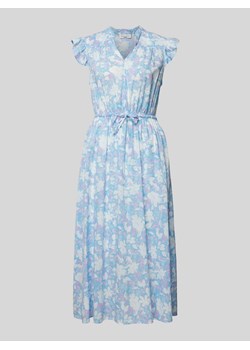 Sukienka midi w kwiatowe wzory ze sklepu Peek&Cloppenburg  w kategorii Sukienki - zdjęcie 172651609
