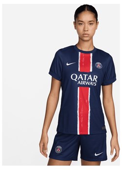 Damska koszulka piłkarska Nike Dri-FIT Paris Saint-Germain Stadium 2024 (wersja domowa) – replika - Niebieski ze sklepu Nike poland w kategorii Bluzki damskie - zdjęcie 172651618