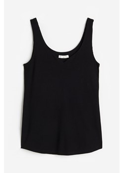 H & M - MAMA Koszulka w prążki - Czarny ze sklepu H&M w kategorii Bluzki ciążowe - zdjęcie 172651639
