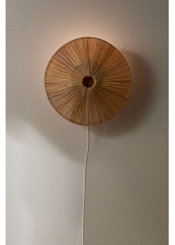 H & M - Ratanowa lampa ścienna - Beżowy ze sklepu H&M w kategorii Lampy ścienne - zdjęcie 172651789