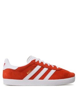 adidas Sneakersy Gazelle Shoes HP2879 Czerwony ze sklepu MODIVO w kategorii Trampki dziecięce - zdjęcie 172651916