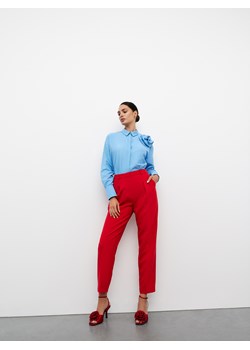 Mohito - Eleganckie spodnie - czerwony ze sklepu Mohito w kategorii Spodnie damskie - zdjęcie 172652629