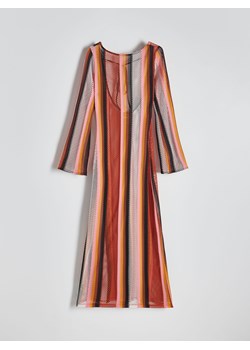 Reserved - Ażurowa sukienka maxi - wielobarwny ze sklepu Reserved w kategorii Sukienki - zdjęcie 172652955
