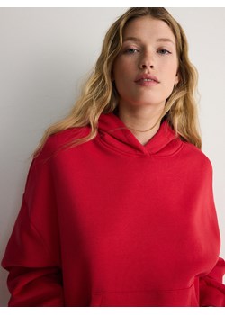 Reserved - Bluza z kapturem - czerwony ze sklepu Reserved w kategorii Bluzy damskie - zdjęcie 172653177