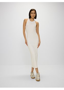 Reserved - Sukienka maxi w prążek - biały ze sklepu Reserved w kategorii Sukienki - zdjęcie 172653226