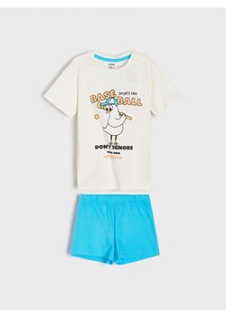 Sinsay - Piżama dwuczęściowa - kremowy ze sklepu Sinsay w kategorii Piżamy dziecięce - zdjęcie 172653476
