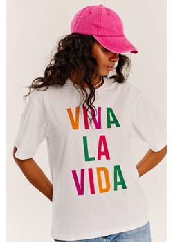 T-shirt Viva La Vida S/M ze sklepu NAOKO w kategorii Bluzki damskie - zdjęcie 172653897