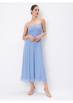 Mohito - Niebieska sukienka midi - błękitny ze sklepu Mohito w kategorii Sukienki - zdjęcie 172654299