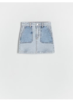 Reserved - Jeansowa spódnica - niebieski ze sklepu Reserved w kategorii Spódnice dziewczęce - zdjęcie 172655005