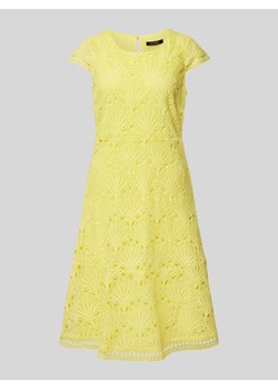 Sukienka o długości do kolan z koronką szydełkową ze sklepu Peek&Cloppenburg  w kategorii Sukienki - zdjęcie 172656039