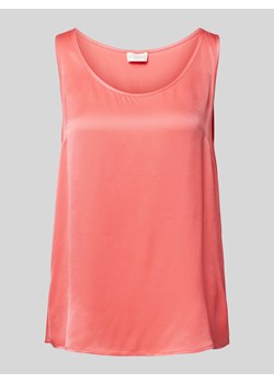 Top na ramiączkach w jednolitym kolorze ze sklepu Peek&Cloppenburg  w kategorii Bluzki damskie - zdjęcie 172662176