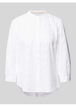 Bluzka z haftem angielskim model ‘Velia’ ze sklepu Peek&Cloppenburg  w kategorii Bluzki damskie - zdjęcie 172662238