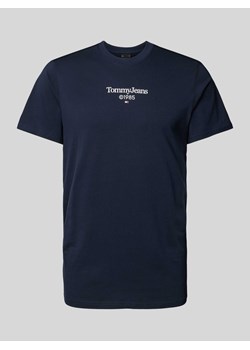 T-shirt z nadrukiem z logo ze sklepu Peek&Cloppenburg  w kategorii T-shirty męskie - zdjęcie 172662277