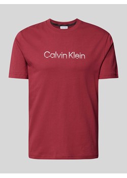 T-shirt z nadrukiem z logo ze sklepu Peek&Cloppenburg  w kategorii T-shirty męskie - zdjęcie 172662478