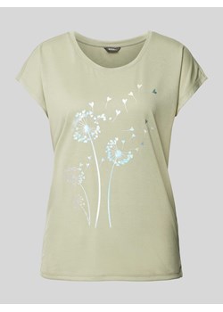 T-shirt z kwiatowym nadrukiem ze sklepu Peek&Cloppenburg  w kategorii Bluzki damskie - zdjęcie 172662535
