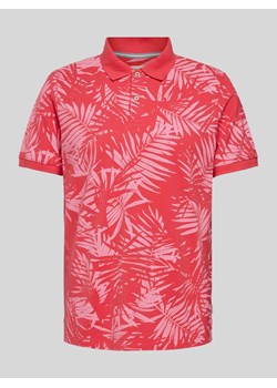 Koszulka polo o kroju slim fit z detalem z logo ze sklepu Peek&Cloppenburg  w kategorii T-shirty męskie - zdjęcie 172662558