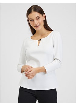 orsay Bluzka w kolorze białym ze sklepu Limango Polska w kategorii Bluzki damskie - zdjęcie 172662876