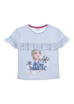 Disney Frozen Koszulka &quot;Kraina lodu&quot; w kolorze błękitnym ze sklepu Limango Polska w kategorii Bluzki dziewczęce - zdjęcie 172663066