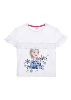 FROZEN Koszulka &quot;Frozen&quot; w kolorze białym ze sklepu Limango Polska w kategorii Bluzki dziewczęce - zdjęcie 172663069