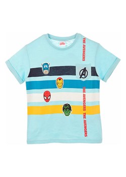 Avengers Koszulka &quot;Avengers&quot; w kolorze błękitnym ze sklepu Limango Polska w kategorii T-shirty chłopięce - zdjęcie 172663146