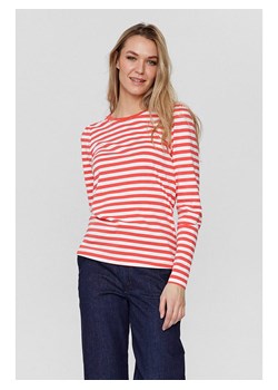 NÜMPH Koszulka &quot;Nudizzy&quot; w kolorze czerwono-białym ze sklepu Limango Polska w kategorii Bluzki damskie - zdjęcie 172663225