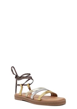 Liu Jo Skórzane sandały IMAN 03 ze sklepu Gomez Fashion Store w kategorii Sandały damskie - zdjęcie 172669645