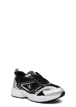 CALVIN KLEIN JEANS Sneakersy RETRO TENNIS | z dodatkiem skóry ze sklepu Gomez Fashion Store w kategorii Buty sportowe damskie - zdjęcie 172670339