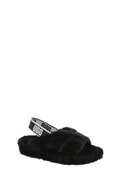 UGG Ocieplane obuwie domowe Fab Yeah Slide | z dodatkiem skóry ze sklepu Gomez Fashion Store w kategorii Kapcie damskie - zdjęcie 172670379