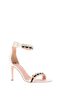 Elisabetta Franchi Skórzane sandały na szpilce ze sklepu Gomez Fashion Store w kategorii Sandały damskie - zdjęcie 172670827