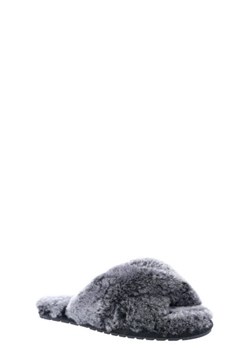 EMU Australia Wełniane obuwie domowe Mayberry Frost | z dodatkiem skóry ze sklepu Gomez Fashion Store w kategorii Kapcie damskie - zdjęcie 172671719