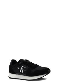 CALVIN KLEIN JEANS Sneakersy RUNNER SOCK LACEUP | z dodatkiem skóry ze sklepu Gomez Fashion Store w kategorii Buty sportowe damskie - zdjęcie 172680926