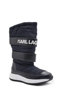 Karl Lagerfeld Kids Ocieplane śniegowce ze sklepu Gomez Fashion Store w kategorii Buty zimowe dziecięce - zdjęcie 172682175