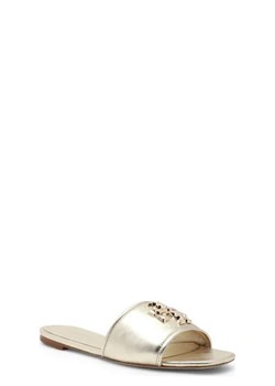 TORY BURCH Skórzane klapki ELEANOR ze sklepu Gomez Fashion Store w kategorii Klapki damskie - zdjęcie 172683146