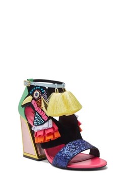 Kat Maconie Skórzane sandały na słupku ze sklepu Gomez Fashion Store w kategorii Sandały damskie - zdjęcie 172683819