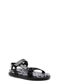 HUGO Skórzane sandały Jumble Sporty ze sklepu Gomez Fashion Store w kategorii Sandały damskie - zdjęcie 172685489