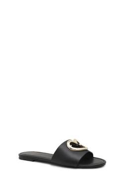 Love Moschino Skórzane klapki ze sklepu Gomez Fashion Store w kategorii Klapki damskie - zdjęcie 172688767