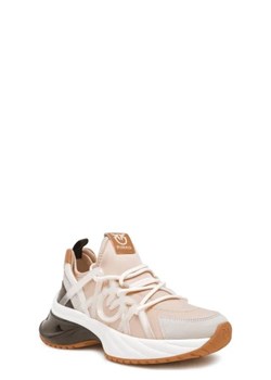 Pinko Sneakersy ARIEL | z dodatkiem skóry ze sklepu Gomez Fashion Store w kategorii Buty sportowe damskie - zdjęcie 172688786