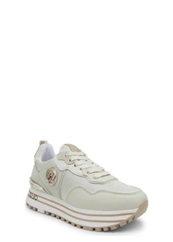 Liu Jo Sneakersy MAXI WONDER 55 | z dodatkiem skóry ze sklepu Gomez Fashion Store w kategorii Buty sportowe damskie - zdjęcie 172688996