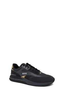 BOSS BLACK Sneakersy Kurt Runn sdme | z dodatkiem skóry ze sklepu Gomez Fashion Store w kategorii Buty sportowe męskie - zdjęcie 172689595
