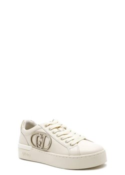 Liu Jo Skórzane sneakersy SILVIA 93 ze sklepu Gomez Fashion Store w kategorii Buty sportowe damskie - zdjęcie 172689628